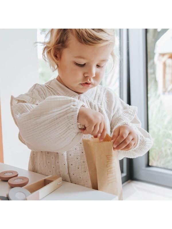 Stimuleer creativiteit met de houten baguette set van Label Label.