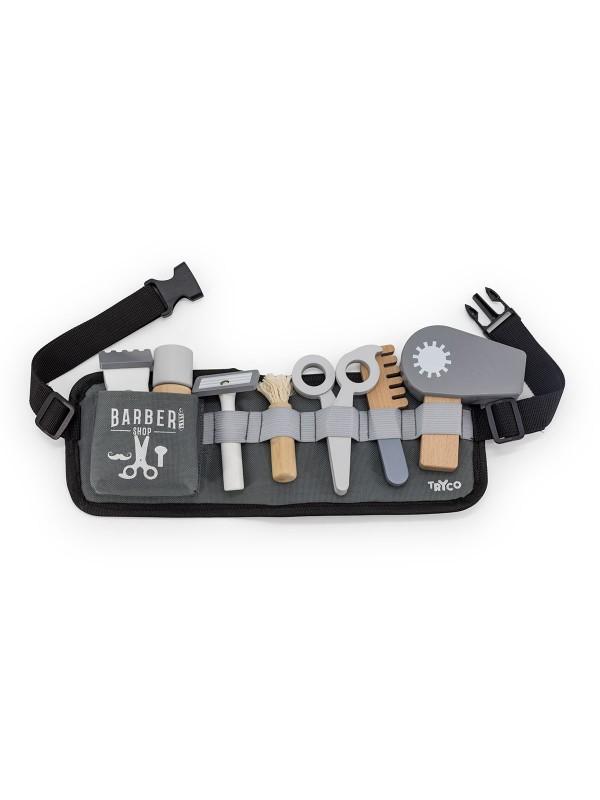 Houten barberset van Tryco