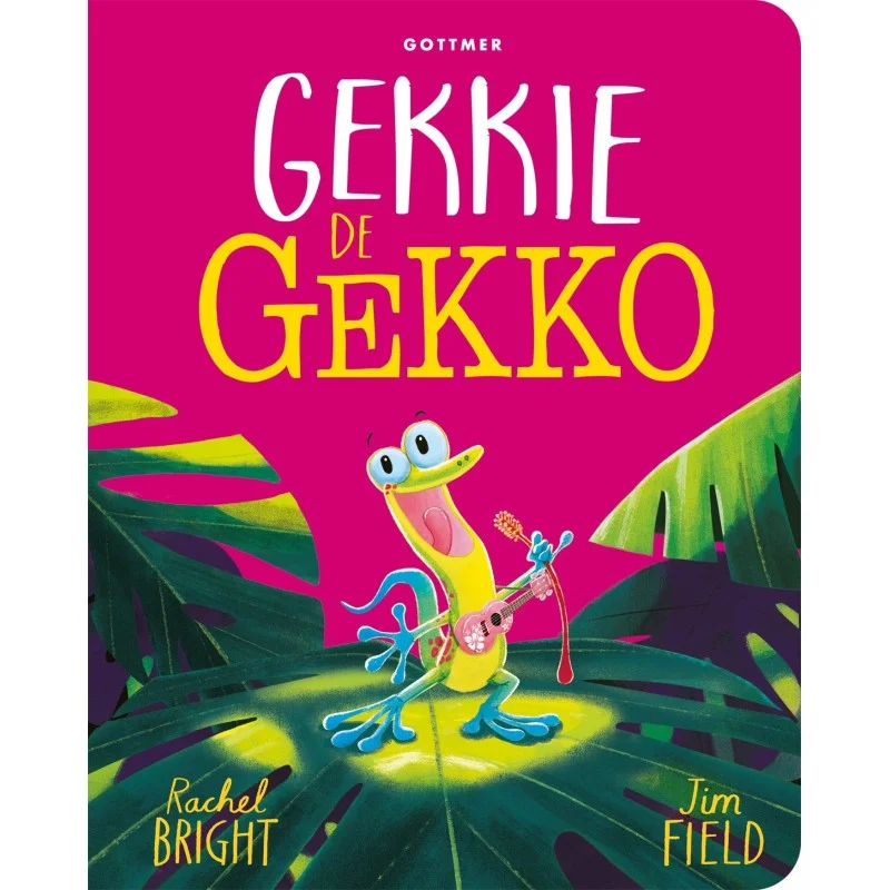 Ontdek het kartonboek Gekkie de gekko van Rachel Bright bij Moonwoods. Een compact en handzaam formaat voor peuters!