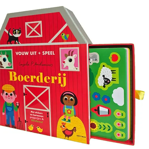 Op de boerderij is altijd iets te beleven! Bouw je eigen boerderij met dit interactieve speelboek vol dieren, een tractor en vrolijke illustraties.